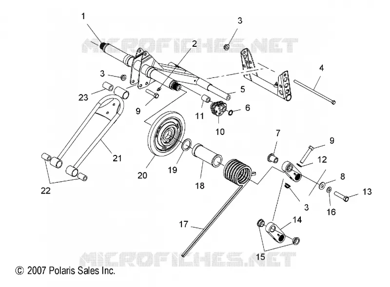 REAR SUSPENSION TORQUE ARM