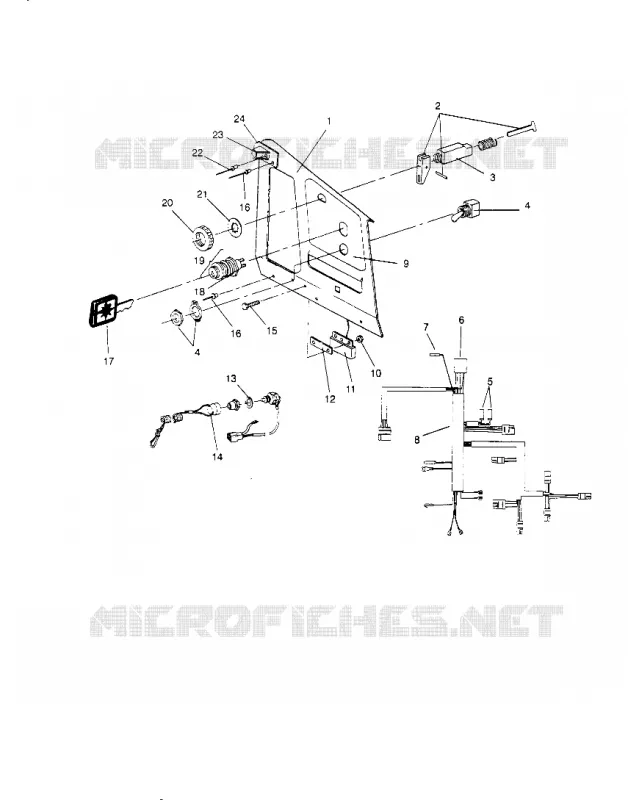CONSOLE SPORT 0950443, SPORT TOURING 0950243  AND EUROPEAN SPORT TOURING E9 (4928822882B002)