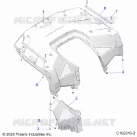 REAR BODYWORK CAB