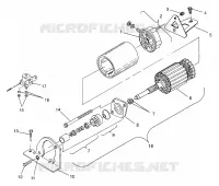 STARTING MOTOR LITE O983433 AND LITE DELUXE O983431 (4941864186C011)