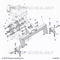 ENGINE, ENGINE MOUNTING
