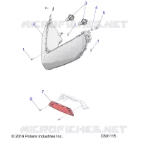 HEADLIGHT AND TAILLIGHT