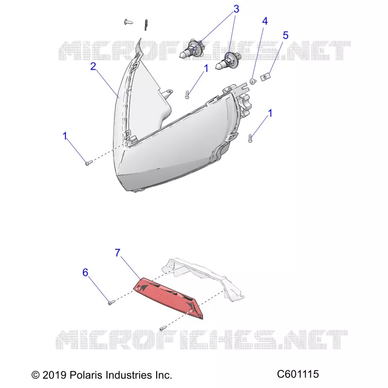 HEADLIGHT AND TAILLIGHT
