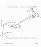 SUSPENSION, REAR STABILIZER BAR