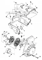 BLOWER HOUSING   RECOIL STARTER TRAIL RMK 0970961 (4938333833C008)