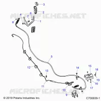 DRIVE TRAIN, GEAR SELECTOR AND THROTTLE CABLE