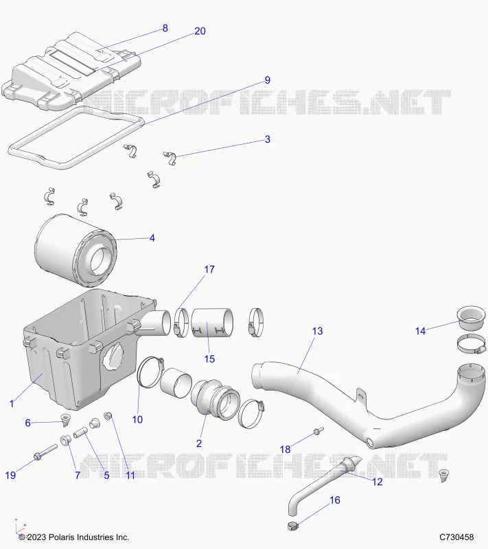 ENGINE, AIR INTAKE SYSTEM