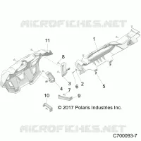 REAR BODYWORK FASCIA