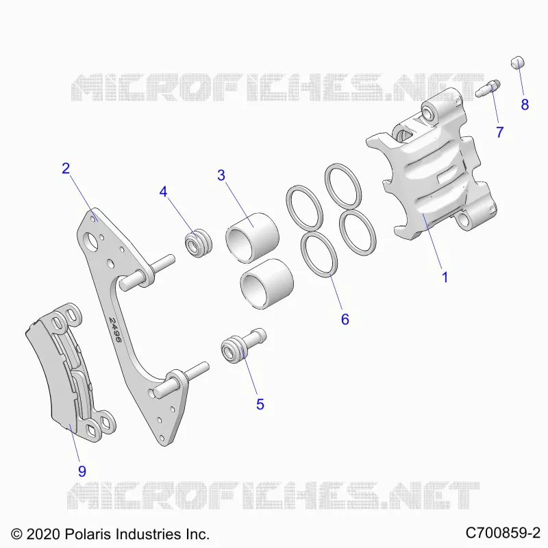 FRONT BRAKE CALIPER