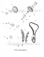 CAM CHAIN AND SPROCKET