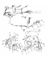 WIRING HARNESS    250 2X4/W927527 (4922862286027A)