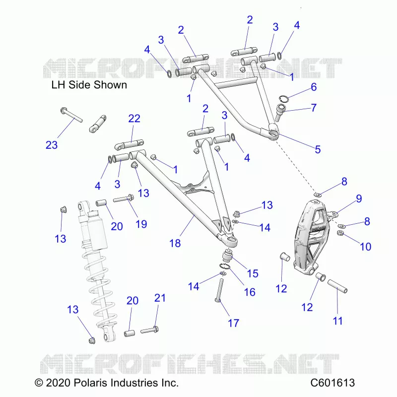 FRONT WISHBONES