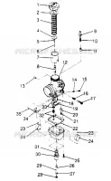 CARBURETOR STORM 0950782, STORM SKS 0950582,  EURO STORM E950782, (4929012901C014)