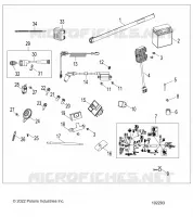 ELECTRICAL, SWITCHES, HARNESS AND INDICATORS