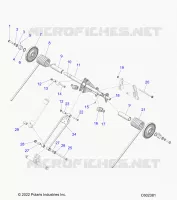 SUSPENSION, REAR TORQUE ARM