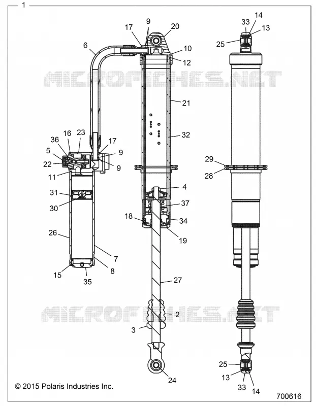 REAR SUSPENSION SHOCK