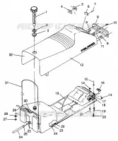 SEAT   GAS TANK 440 0962760 (4931743174A007)