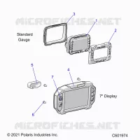 ELECTRICAL, MULTI FUNCTION GAUGE