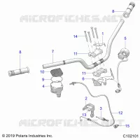 STEERING, HANDLEBARS