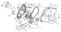 CLUTCH COVER MAGNUM 4X4 W968144 AND SWEDISH MAGNUM 4X4 S968144 (4936053605C002)