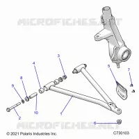 SUSPENSION, A-ARM AND STRUT MOUNTING