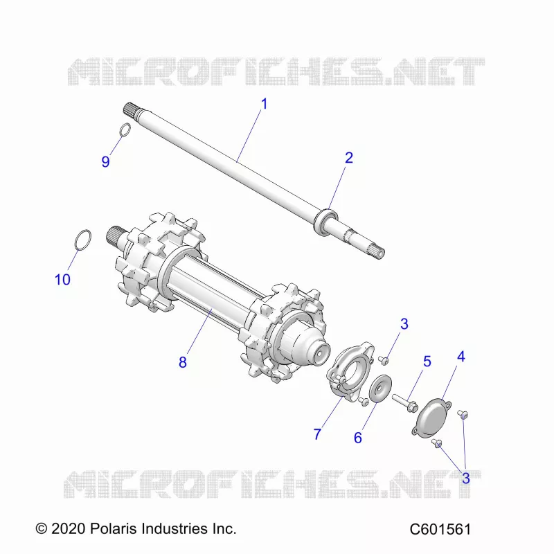 DRIVE TRAIN, JACKSHAFT AND DRIVE SHAFT