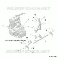 ENGINE, MOUNTING