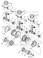 PISTON   CRANKSHAFT