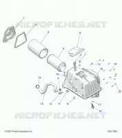 ENGINE, AIR INTAKE