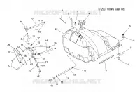 FUEL SYSTEM, FUEL TANK AND PUMP