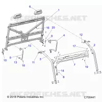CHASSIS, CAB FRAME