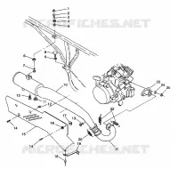 EXHAUST SYSTEM 6X6 350L S938739 (4924362436007A)