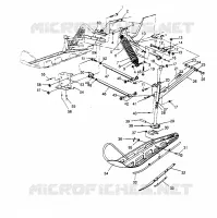 FRONT SUSPENSION AND SKI 440 0952760, 440 SKS 0952560,  AND EUROPEAN 440 SK (4929032903B001)