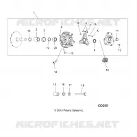 DRIVE TRAIN, PRIMARY CLUTCH