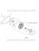 DRIVE TRAIN, SECONDARY CLUTCH