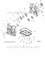 CRANKCASE -A17SES57F1/F2/FL/SET57F1 