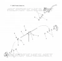 FRONT BRAKE BRAKE LINES
