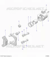 BRAKES, REAR CALIPER