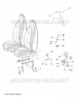 SEAT, BUCKET, 6 PASSENGER