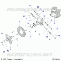 SUSPENSION, REAR CARRIER
