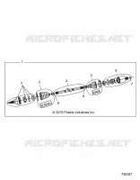 DRIVE TRAIN, FRONT HALF SHAFT