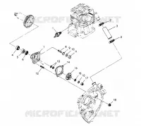WATER PUMP SPORT 400L W948540 (4927232723C010)
