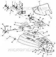 HOOD 440 XCR SP 0961760 (4931583158A010)