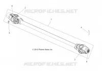 DRIVE TRAIN, PROP SHAFT, FRONT