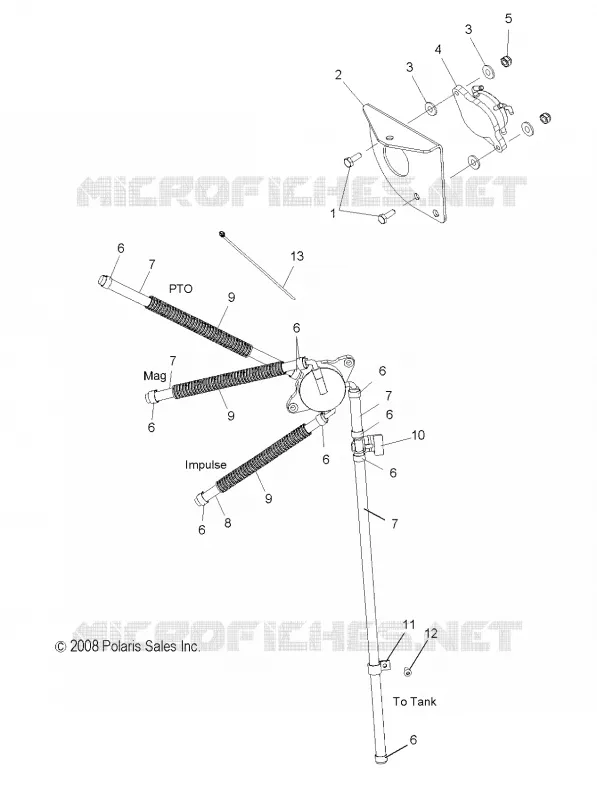 FUEL SYSTEM, FUEL PUMP AND LINES