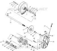 DRIVE TRAIN 440 XCR 0961660 (4932113211B010)