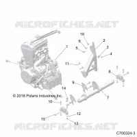 ENGINE, MOUNTING