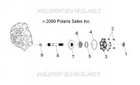 DRIVE TRAIN, MAIN GEARCASE OUTPUT SHAFT
