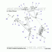FRONT WISHBONES