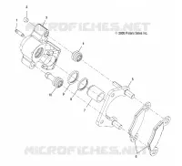 BRAKES, REAR CALIPER